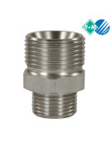 PARTE "M" ENCHUFE RÁPIDO FIJO M22" M - 3/8" M INOX.