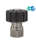 PARTE "H" ENCHUFE RÁPIDO FIJO M22" H - 1/4" H INOX.