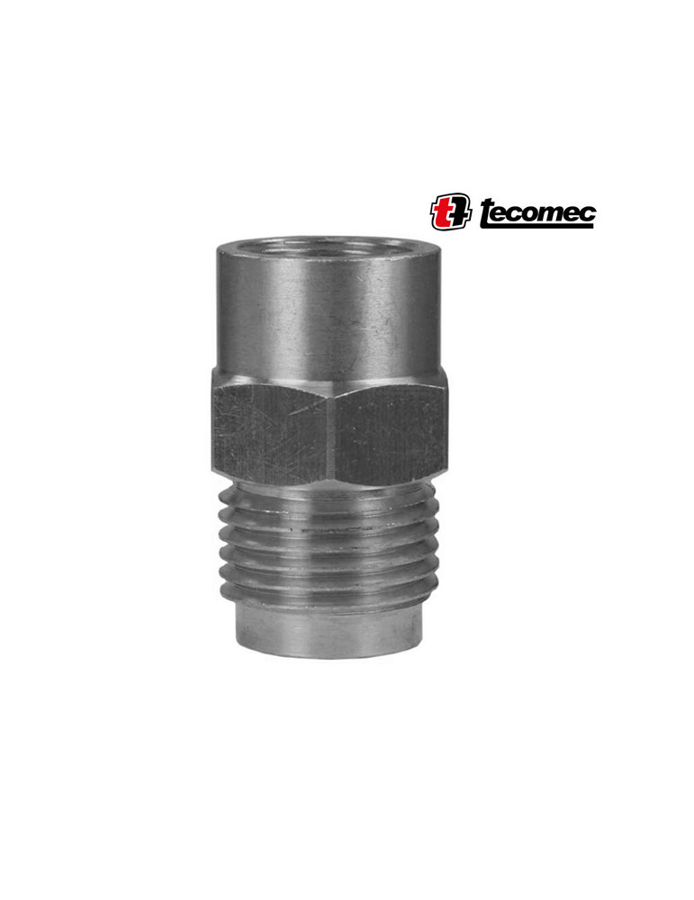 PARTE "M" ENCHUFE RÁPIDO FIJO 1/2" M - 1/4" H LATÓN ZN.