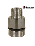 ARF-70 PARTE "M" ENCHUFE RÁPIDO FIJO M24" M - 1/2" M INOX.