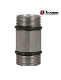 ARF-70 PARTE "M" ENCHUFE RÁPIDO FIJO M24" M - M24" M INOX.