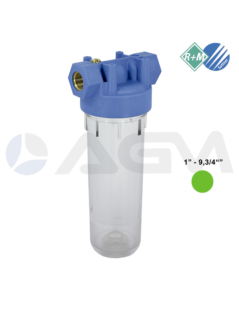 73480 FILTRO EN LÍNEA AGUA 1" H-H - 9,3/4" SUTTNER.