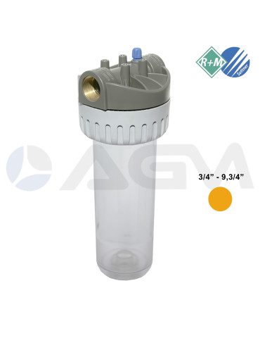 73429004 FILTRO EN LÍNEA AGUA 3/4" H-H - 9,3/4" SUTTNER.