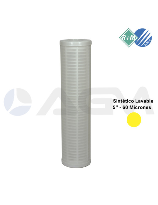 73455 CARTUCHO FILTRO LÍNEA 5" - 60 MICRONES.