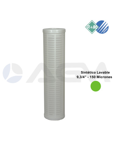 73474 CARTUCHO FILTRO LÍNEA 9,3/4" - 150 MICRONES.