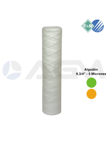 73477 CARTUCHO FILTRO LÍNEA 9,3/4" - 5 MICRONES.