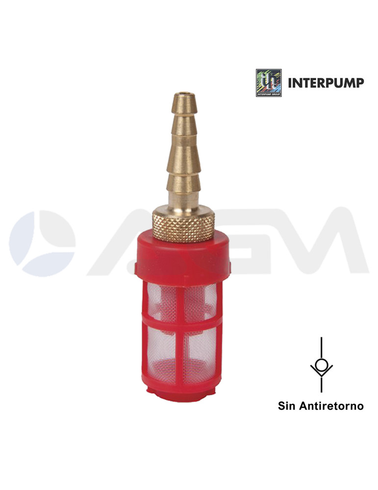 INTERPUMP FILTRO ASPIRACIÓN QUÍMICOS- Ø8.