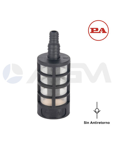 28.1010.00 PA FILTRO ASPIRACIÓN QUÍMICOS- Ø8.