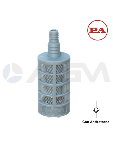 28.1000.00 PA FILTRO ASPIRACIÓN QUÍMICOS- Ø8.