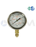 54900 MANÓMETRO GLICERINA 0-40 BAR-Ø63-1/4"M.