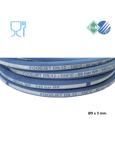 30360 MANGUERA "FOODJET" Ø12 x 3,5mm.