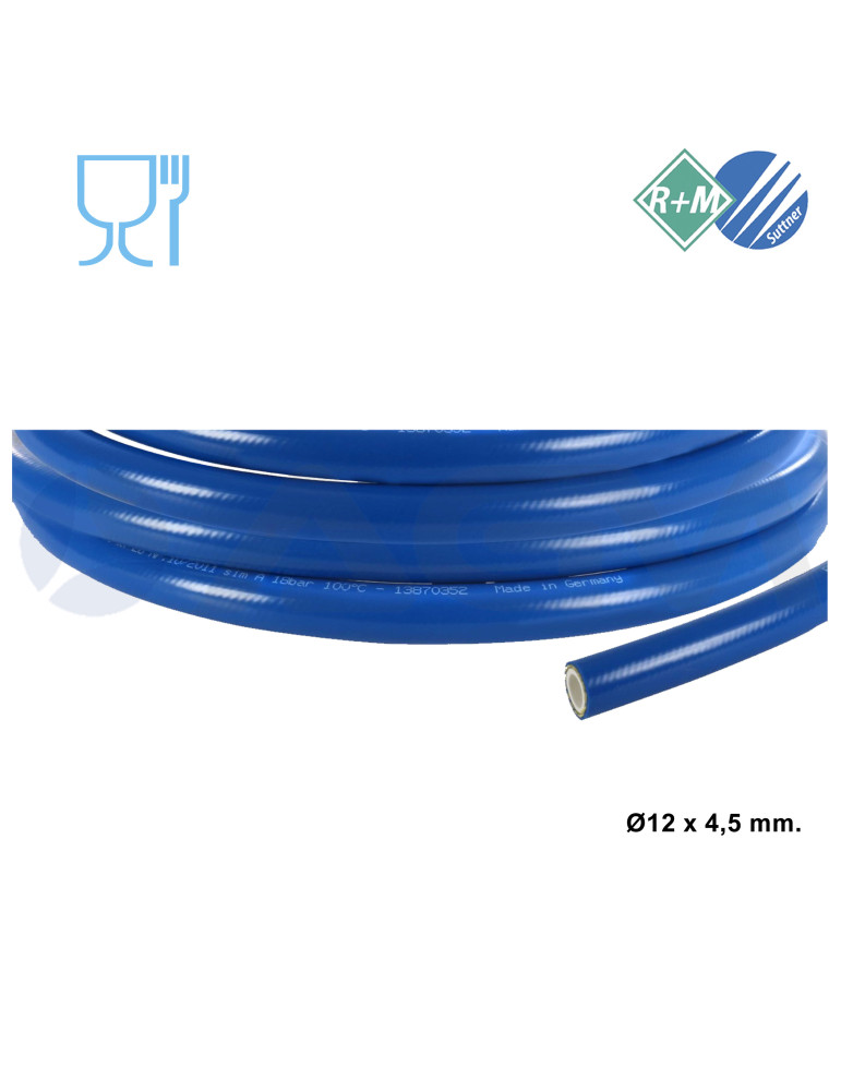 30366040 MANGUERA "PURECLEAN 365+" Ø12 x 4,5mm.