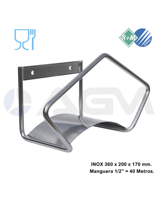 11006 SOPORTE MURAL PARA MANGUERA.