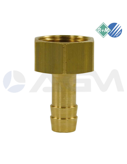 710704 RACOR P/MANGUERA DN8-1/2"H-LATÓN.