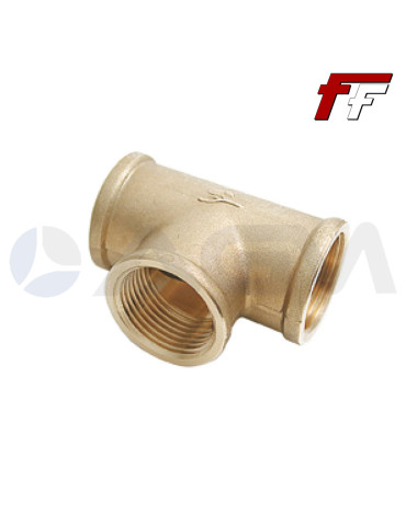 TE 3 x 3/8" H LATÓN BAJA PRESIÓN.