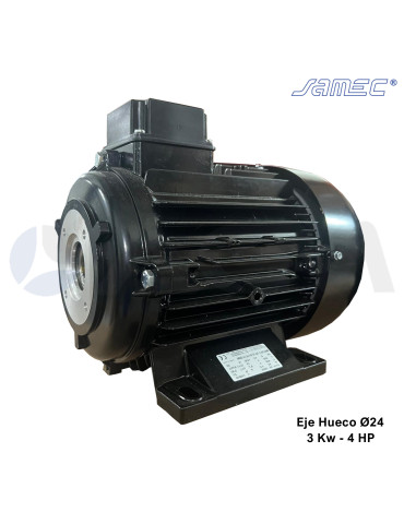 MOTOR ELÉCTRICO EJE HUECO Ø24 TRIFÁSICO- 3KW (4HP).