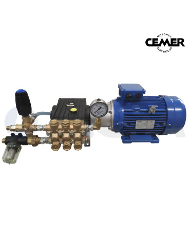 MOTOR ELÉCTRICO EJE LIBRE Ø28 TRIFÁSICO- 3KW (4HP). 2