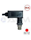 29.0035.25 PR16 INOX PRESOSTATO-1/4"M-25 BAR (ROJO).