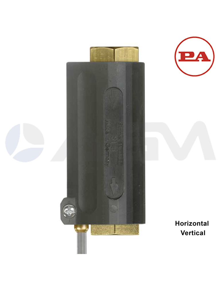 28.0400.38  FL 7 FLUSOSTATO-3/8"H-H.