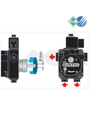 SUNTEC BOMBA QUEMADOR GASOIL-230V. 2