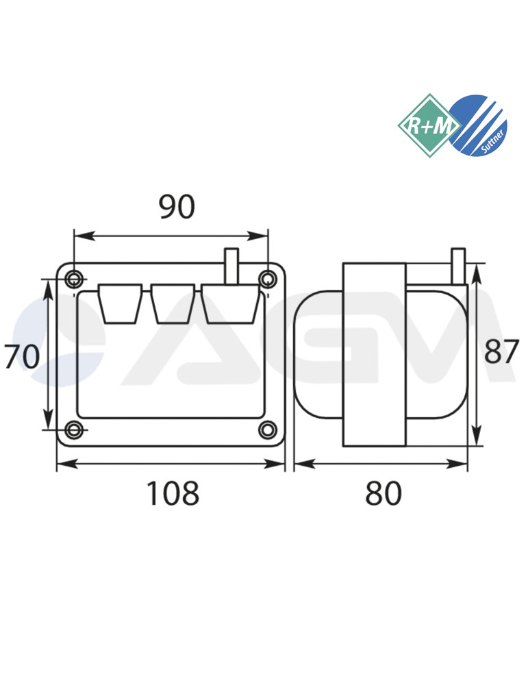80540 TRANSFORMADOR ENCENDIDO COFI 1020C 230V.