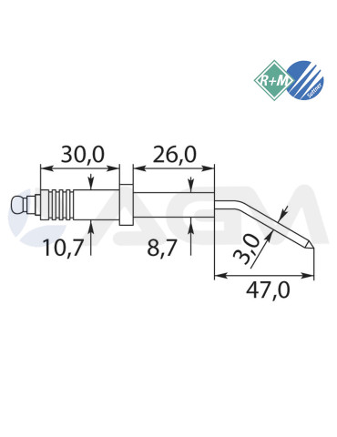 85215 ELECTRODO ENCENDIDO "MAER". 2