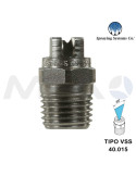 VSS BOQUILLA ALTA PRESIÓN 1/4"H NPT- ÁNGULO: 40° TIPO 015.