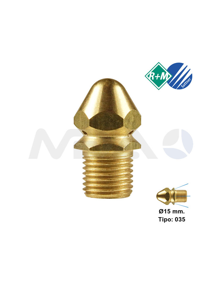 ST-49 BOQUILLA LIMPIEZA TUBERÍAS TIPO 035- 1/4"H-Ø15MM.