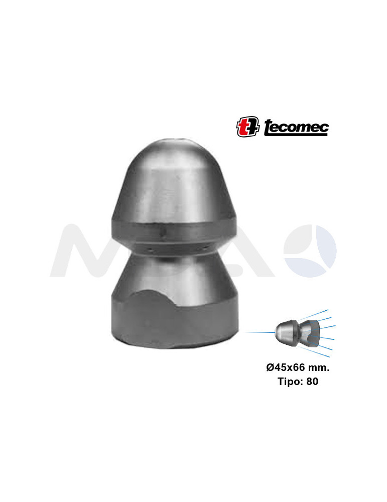 SN BOQUILLA ROMPEDORA Ø45MM-1"H-TIPO 80.