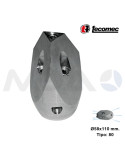 SNT BOQUILLA ROMPEDORA Ø58MM-1"H-TIPO 80.