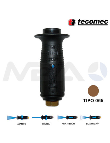 T10P BOQUILLA ÁNGULO VARIABLE TIPO 065 -MARRÓN.