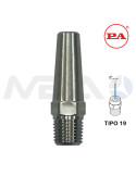 80.0429.23R BOQUILLA PROLONGADA 1/4"H NPT- ÁNGULO: 0° TIPO 19.