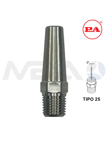 80.0435.23R BOQUILLA PROLONGADA 1/4"H NPT- ÁNGULO: 0° TIPO 25.