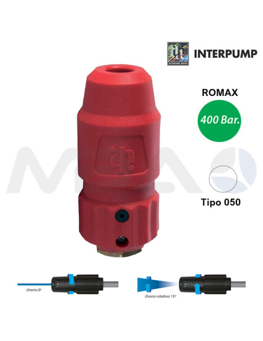 INTERPUMP ROMAX 450 TIPO 050 BOQUILLA TURBO-REGULABLE.