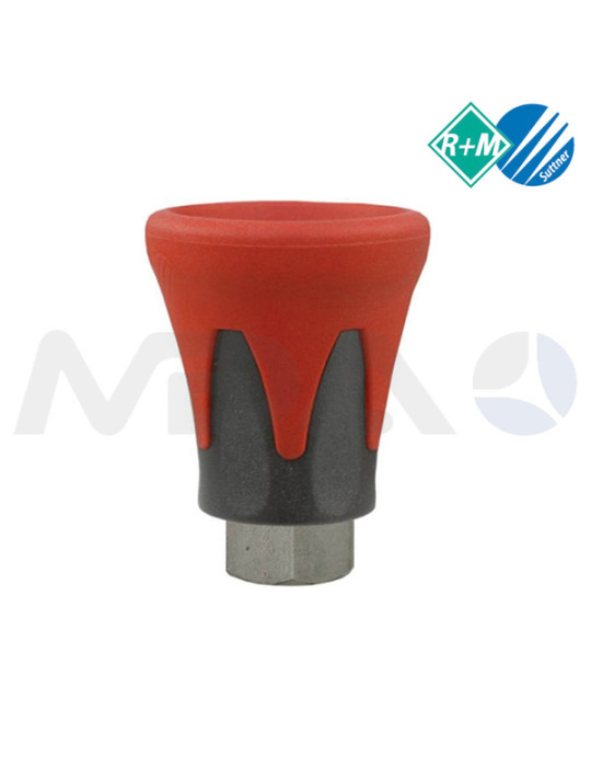 PORTABOQUILLAS "ST 10" ZN ROJO/NEGRO 400 BAR-60 L-150 °C.