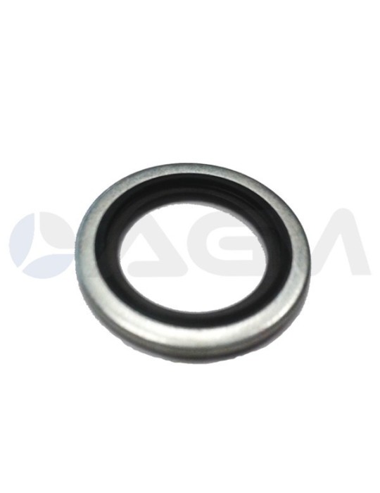 JUNTA METAL BUNA GAS 3/8" AUTOCENTRANTE.