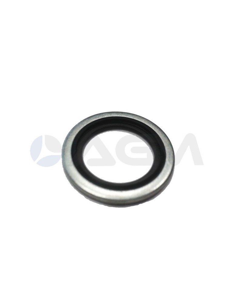 JUNTA METAL BUNA GAS 1/2" AUTOCENTRANTE.
