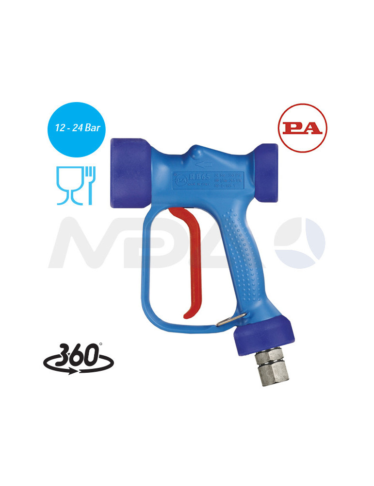 30.6445.00 PISTOLA "RB 65"- 24 BAR-100L-90°C.