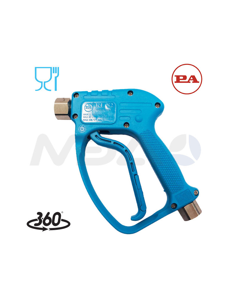 30.2800.00 PISTOLA "RL 82" - 180 BAR-80L-100°C.