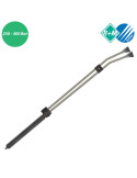 200054600 ST-54 LANZA DOBLE-980mm-ACERO SS.